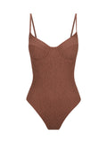 Latte Underwire Onepiece