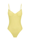 Lemon Underwire Onepiece