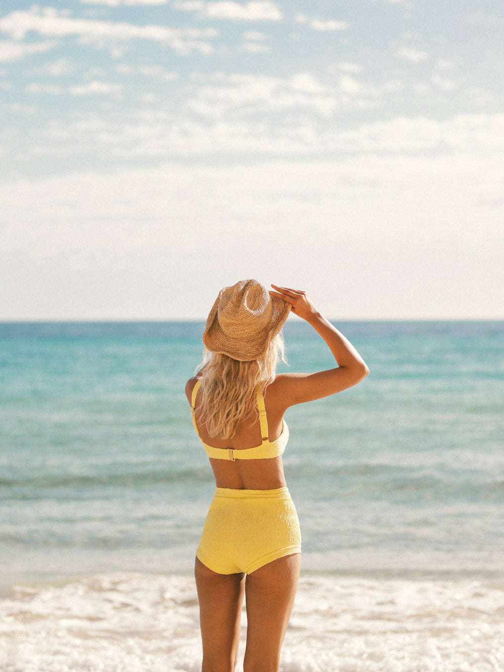 Lemon Swim Short