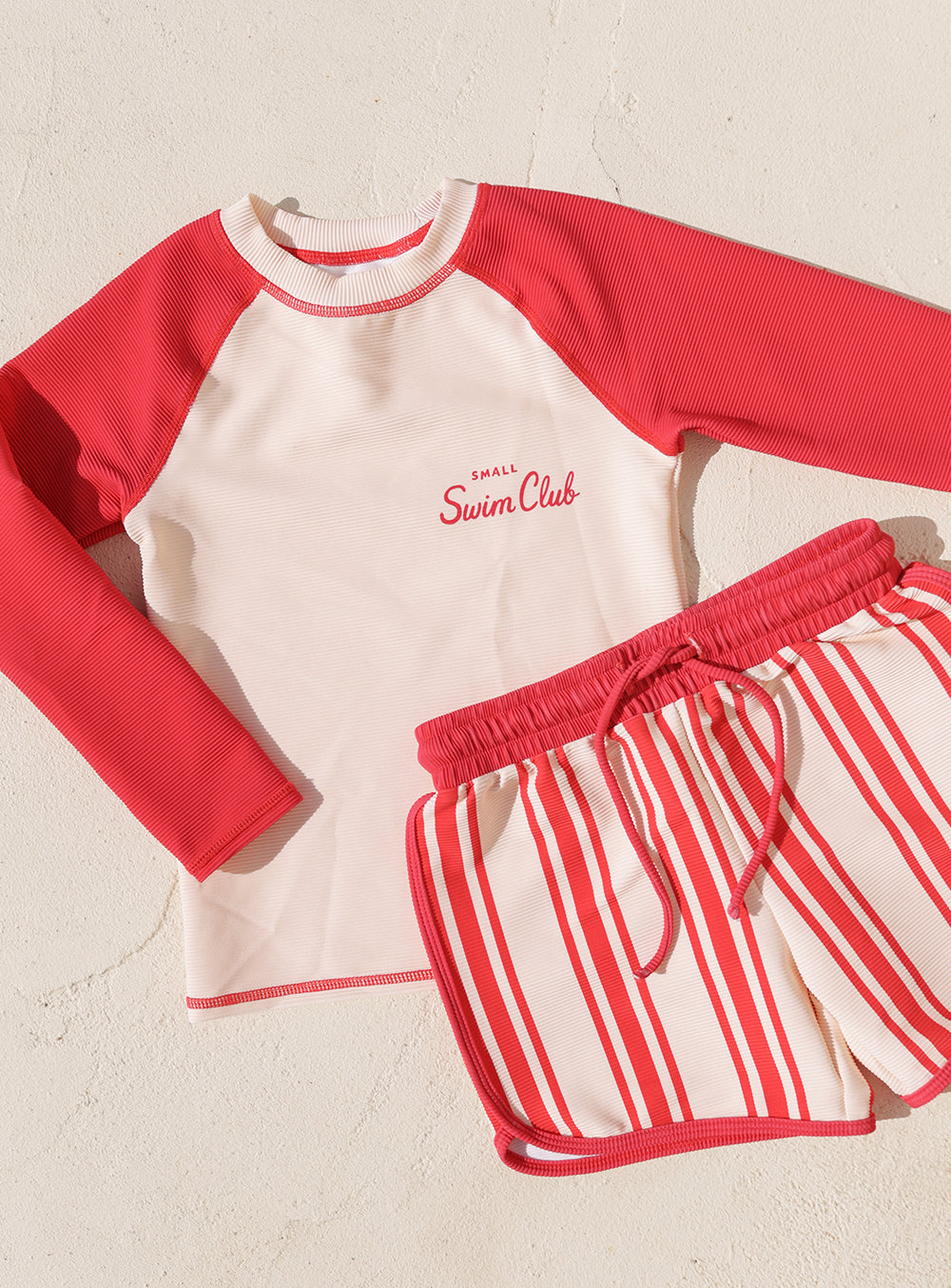Red Raglan Rashie